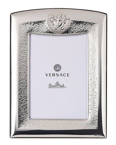 Shop Versace Vhf7 Picture Frame In Silver, 3x5