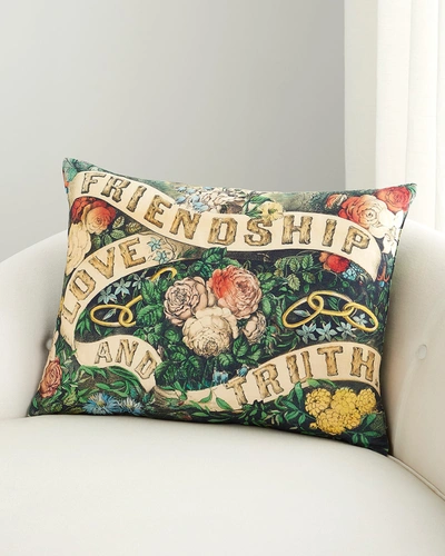 Shop John Derian Friendship Forest Pillow - 18" X 24"