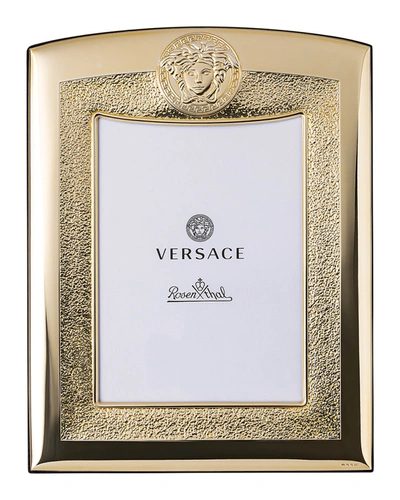 Shop Versace Vhf7 Picture Frame In Gold, 5x7