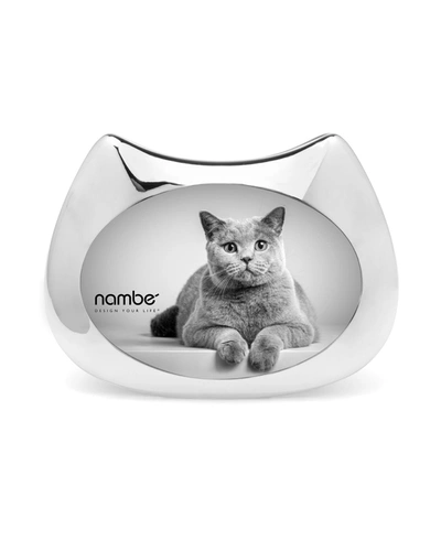 Shop Nambe Pet Collection Cat Photo Frame, 3" X 5"