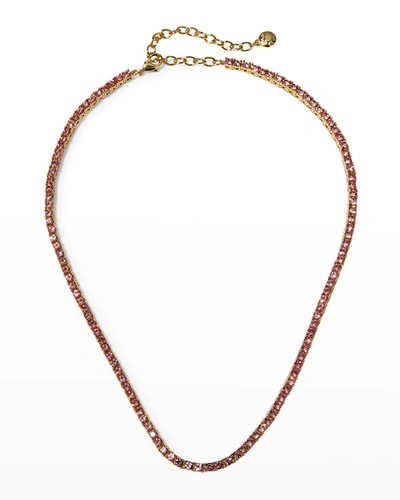 Baublebar bennett clearance crystal tennis necklace