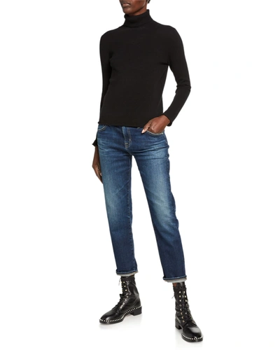 Shop Ag The Ex-boyfriend Distressed Slim Jeans In 7 Years Earnest