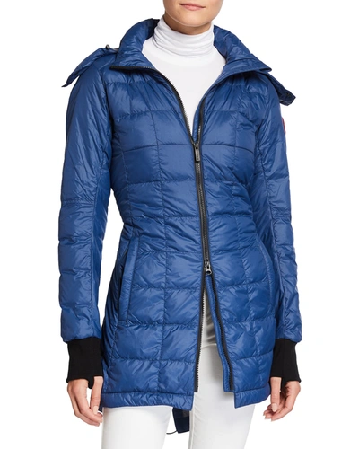 Shop Canada Goose Ellison Packable Quilted Jacket In Blue
