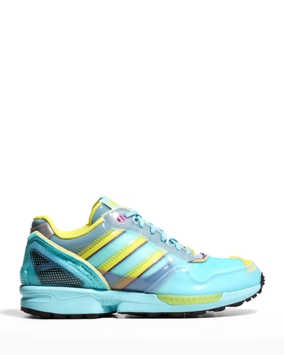 Shop Adidas X Inside Out Men's Xz 0006 Caged Multicolor Trainer Sneakers In Blue