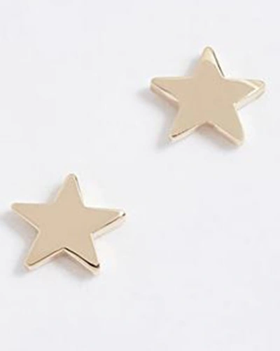 Shop Jennifer Meyer 18k Mini Star Stud Earrings In Gold