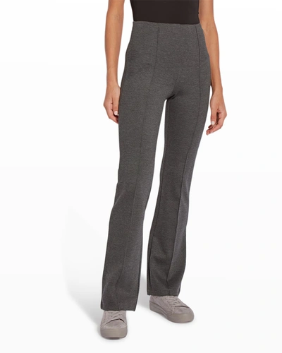 Shop Lyssé Elysse Ponte Pants In Charcoal