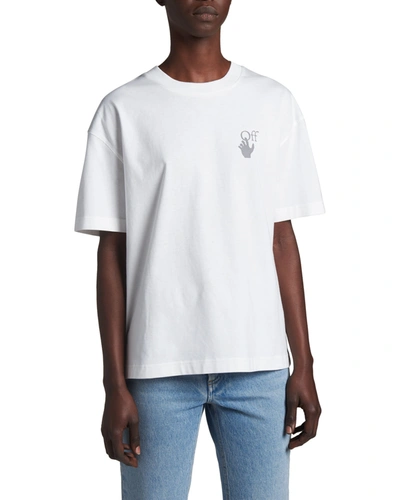 Shop Off-white Abtract-print Arrows Graphic T-shirt In Multicolor