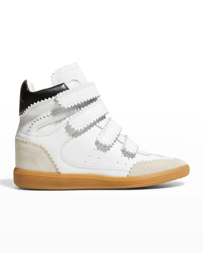Shop Isabel Marant Bilsy Sneakers In White