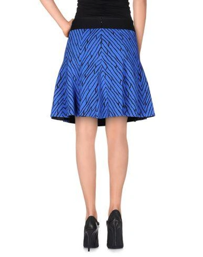 Shop Emanuel Ungaro Mini Skirts In Blue