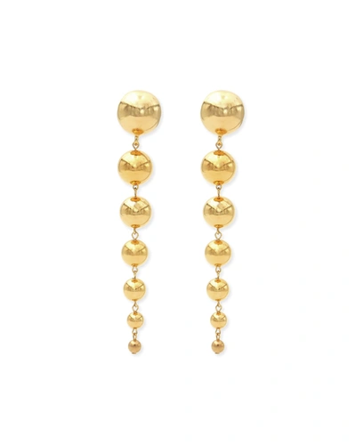 Shop Ben-amun Gold Ball Statement Clip-on Earrings