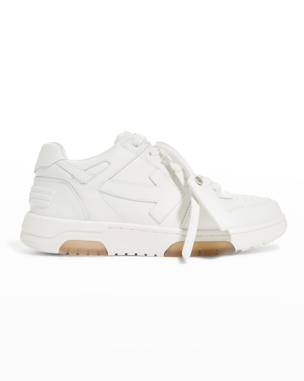 Off-white White Leather Out Of Office Sneakers Nd Off White Donna 39 In  Whitewhite | ModeSens