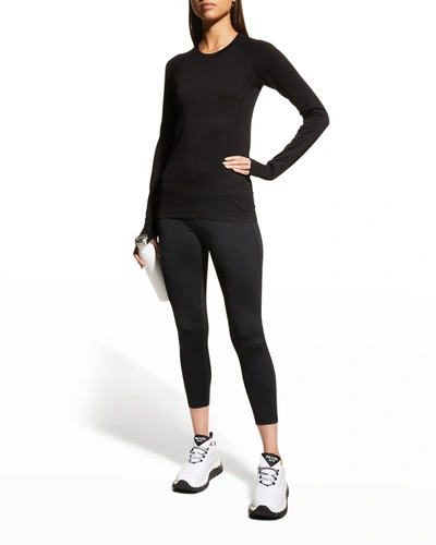 SWEATY BETTY ATHLETE SEAMLESS LONG-SLEEVE WORKOUT TOP PROD244800074