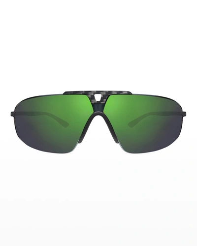 Shop Revo Men's Alpine Gunmetal Photo Sunglasses