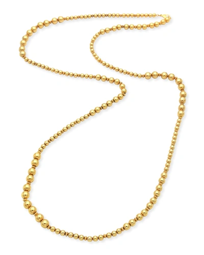Shop Ben-amun Gold Ball Strand Necklace, 50"l