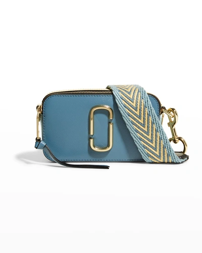 Shop The Marc Jacobs Snapshot Colorblock Camera Bag In Blue Mirage Multi