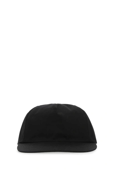 Shop Fear Of God Rear Logo Patch Baseball Cap In Black