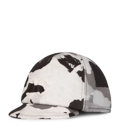 Shop Dolce & Gabbana Kids Camouflage Print Baseball Cap In Multi