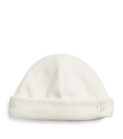 Shop Paz Rodriguez Cotton-blend Hat In Ivory