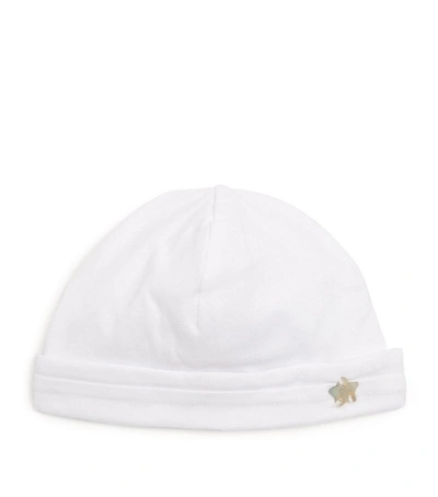 Shop Tartine Et Chocolat Monogram Logo Hat (1-3 Months) In White