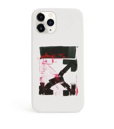 Shop Off-white Arrows Iphone 12/12 Pro Case In White
