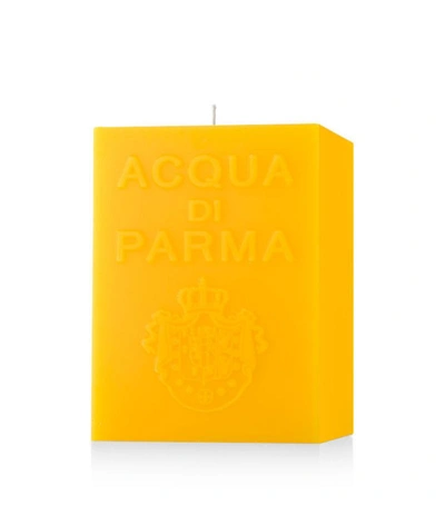 Shop Acqua Di Parma Colonia Cube Candle (1kg) In Multi