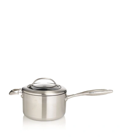 Shop Scanpan Ctx Saucepan With Lid (20cm) In Silver
