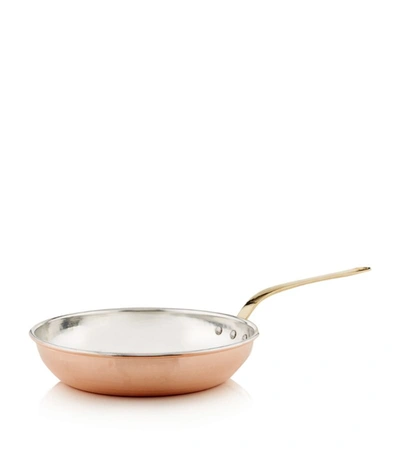 Shop Ruffoni Historia Hammered Copper Frying Pan (28cm) In Gold