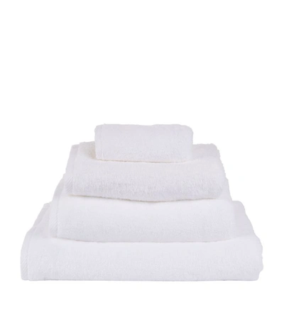 Shop Hamam Glam Bath Towel (70cm X 140cm) In White