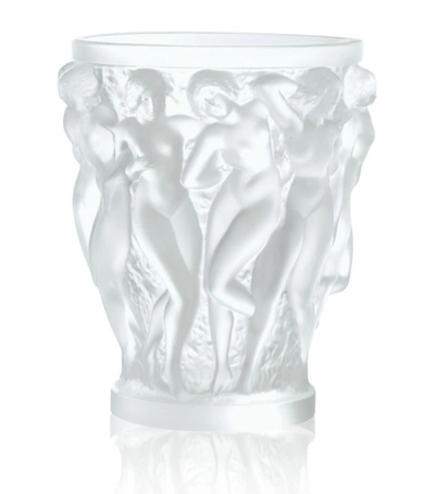 Shop Lalique Bacchantes Grand Vase (34.5cm) In Multi