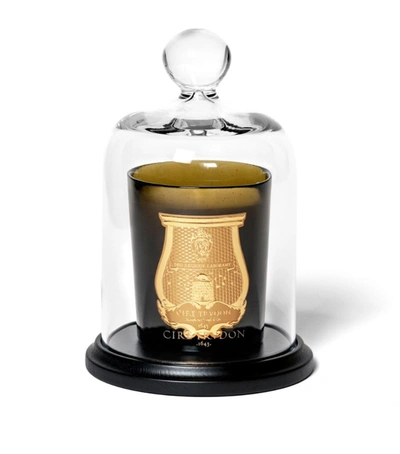 Shop Cire Trudon Bell Jar With Base In Green