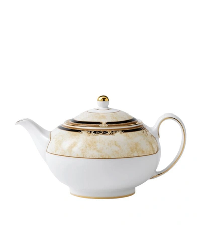 Shop Wedgwood Cornucopia Teapot In Blue