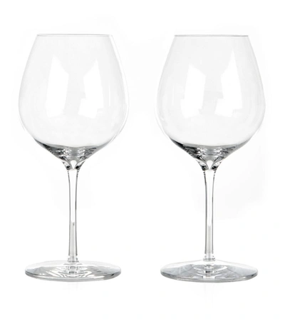 Shop Waterford Set Of 2 Elegance Merlot Wine Glasses In Multi