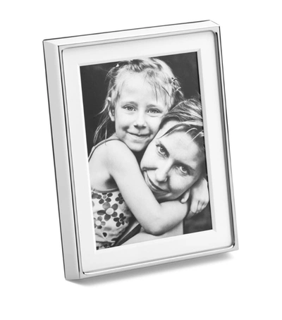 Shop Georg Jensen Photo Frame (13cm X 18cm) In Silver