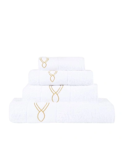 Shop Abyss & Habidecor Décor Gold-trim Bath Towel (70cm X 140cm)