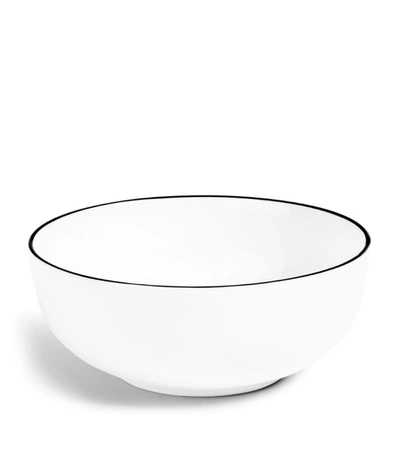 Shop Richard Brendon Line Cereal Bowl (14.5cm) In Black