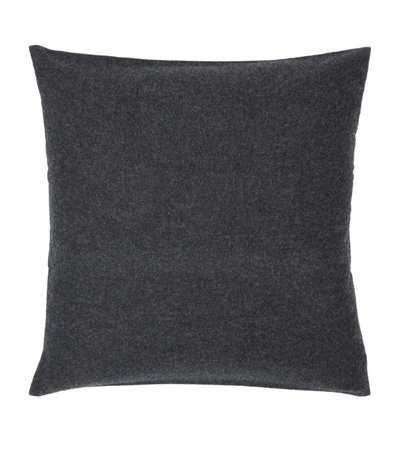 Shop Oyuna Suo Cashmere Cushion Cover (45cm X 45cm) In Grey