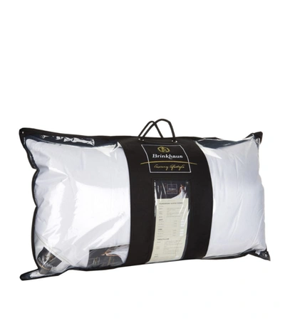 Shop Brinkhaus Twin Firm 90% Hungarian Goose Down Pillow (50cm X 90cm) In White