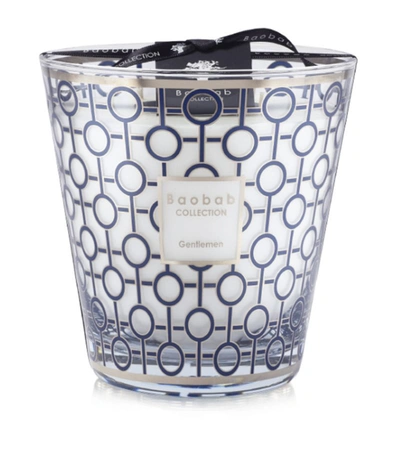 Shop Baobab Collection Gentlemen Candle (16cm) In Blue