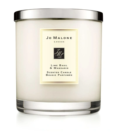 Shop Jo Malone London Lime Basil & Mandarin Luxury Candle (2.1kg) In Multi
