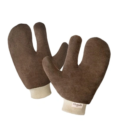Shop Christofle Polishing Gloves In Neutral
