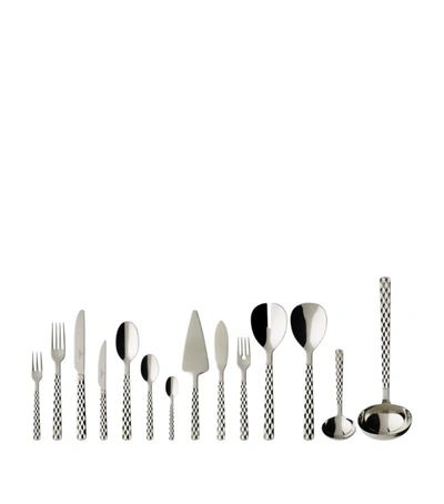 Shop Villeroy & Boch Boston 113-piece Cutlery Set In Metallic
