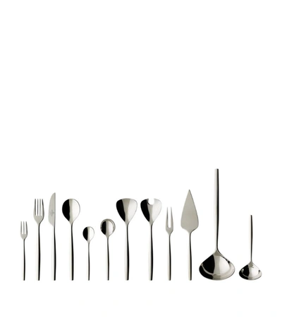 Shop Villeroy & Boch Metrochic 70-piece Cutlery Set In Metallic