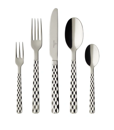 Shop Villeroy & Boch Boston 30-piece Cutlery Set In Metallic