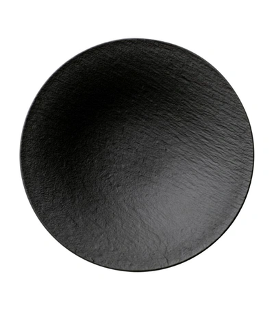 Shop Villeroy & Boch Manufacture Rock Deep Bowl (29cm) In Black