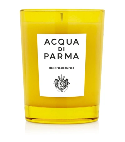 Shop Acqua Di Parma Buongiorno Candle (200g) In Multi