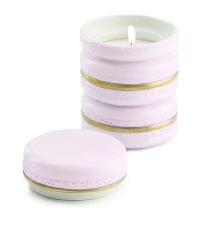 Shop Villari Baby Macaron Candle (80g) In Pink
