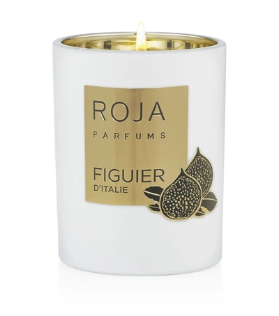 Shop Roja Parfums Figuiere D'italie Candle In White