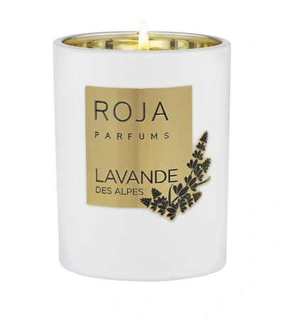 Shop Roja Parfums Lavande Des Alpes Candle (300g) In White