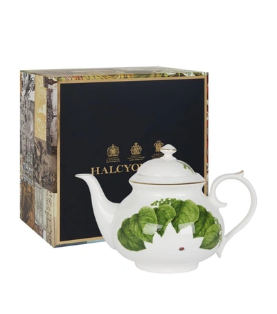 Shop Halcyon Days Al Fresco Teapot In Multi