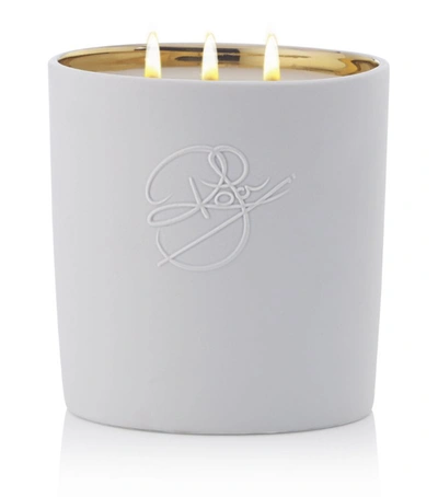 Shop Roja Parfums Rose De Mai Candle (1kg) In White
